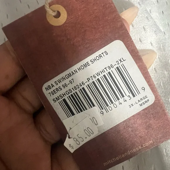 Philadelphia 76ers Mitchell & Ness Shorts - Picture 8 of 12